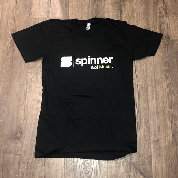 Rare Vintage Spinner - AOL Music Tee